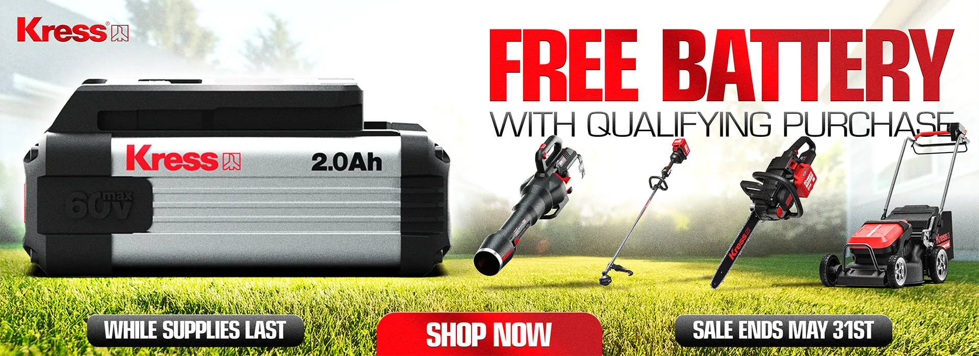 Kress - Free Xtra Battery