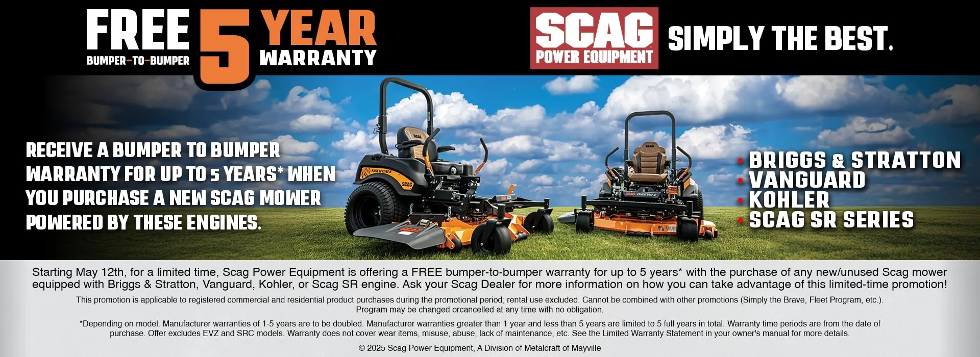 Scag - Bumper to Bumper Promo