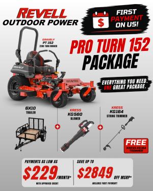 Gravely Pro-Turn 152 Zero Turn Mower Bundle